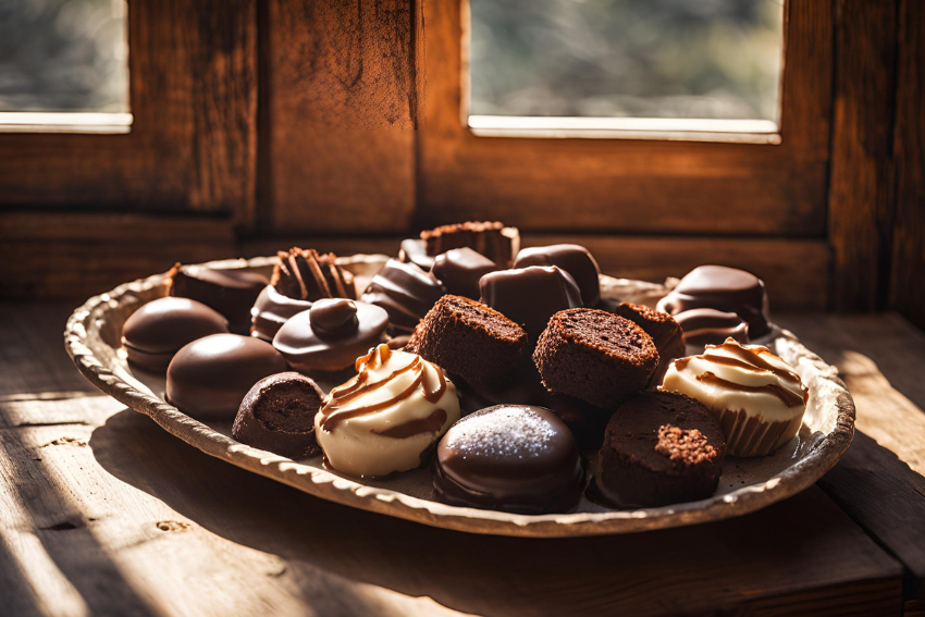 Chocolate Coated Traditional Dessert