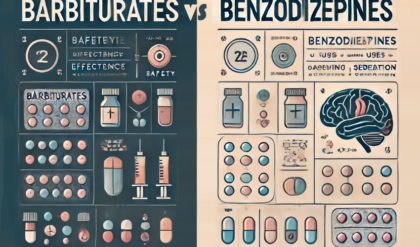 barbiturates vs benzodiazepines