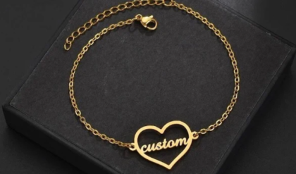 Personalized Heart Bracelets