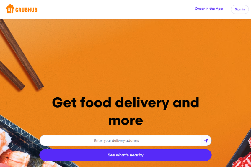 GrubHub: Get Food Delivery