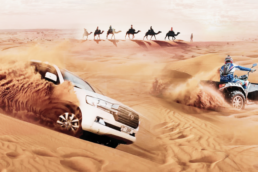 Desert Safari Camping Sites in Abu Dhabi